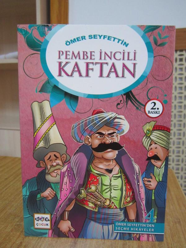 Ömer Seyfettin Pembe İncili Kaftan [ Nar Çocuk ]