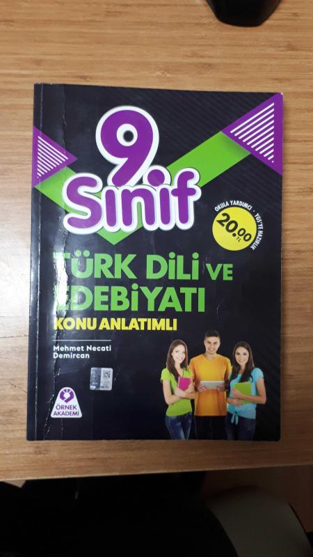 Örnek Akademi 9. Sınıf Türk Dili ve Edebiyatı Konu Anlatımlı Soru Bankası