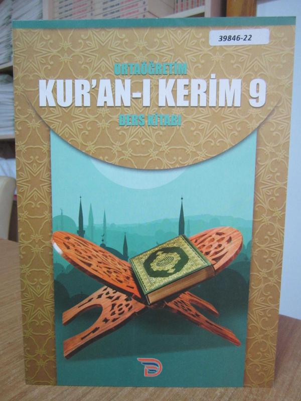 Ortaöğretim Kuran-ı Kerim 9 Ders Kitabı