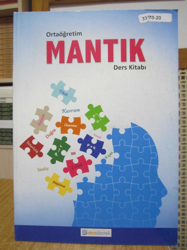 Ortaöğretim Mantık Ders Kitabı (2020) / Dersdestek Yayınları