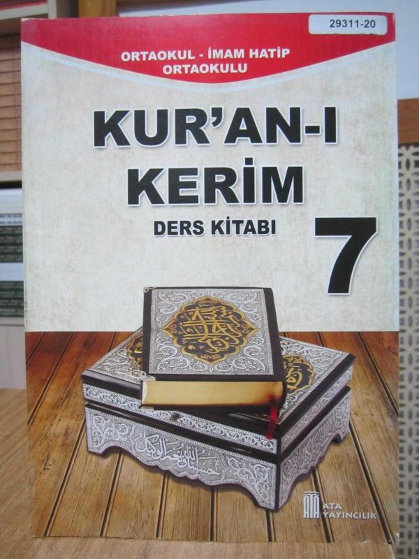 Ortaokul İmam Hatip Ortaokulu Kuran-ı Kerim 7 Ders Kitabı (2020)