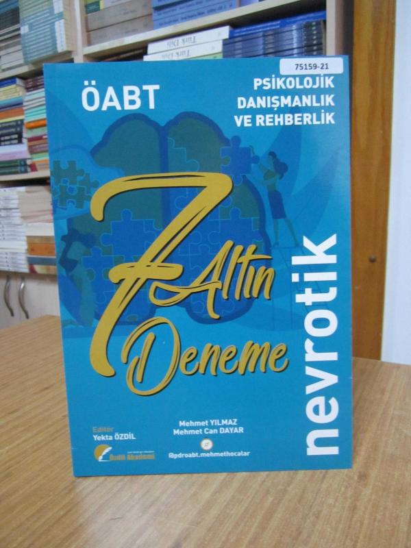 Özdil Akademi ÖABT Psikolojik Danışmanlık ve Rehberlik Nevrotik 7 Altın Deneme