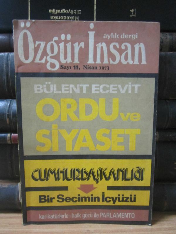 Özgür İnsan Dergisi - Sayı 11 - Nisan 1973
