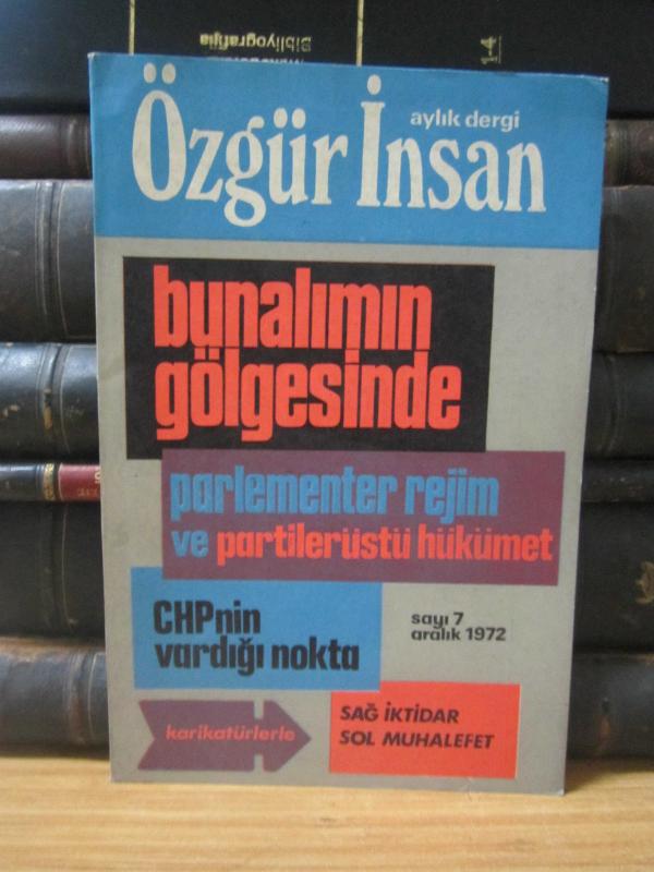 Özgür İnsan Dergisi - Sayı 7 - Aralık 1972