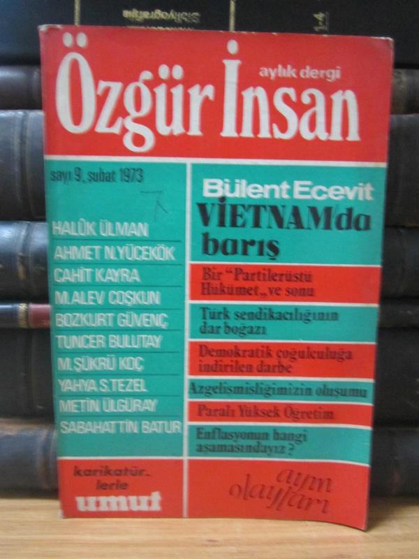Özgür İnsan Dergisi - Sayı 9 - Şubat 1973