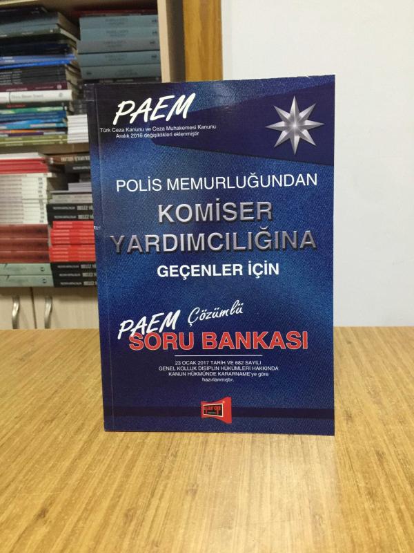 PAEM Polis Memurluğundan Komiser Yardımcılığına Geçenler İçin Çözümlü Soru Bankası Yargı Yayınları