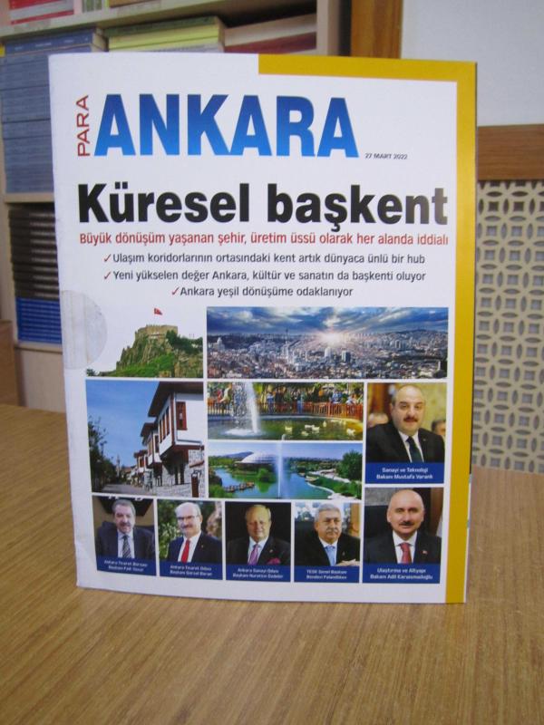 PARA DERGİSİ ANKARA EKİ 27 Mart 2022 [ Küresel Başkent ]