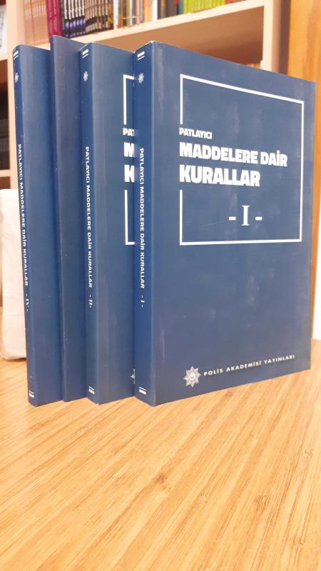 Patlayıcı Maddelere Dair Kurallar 4 Cilt Takım (1 - 2 - 3 - 4 )