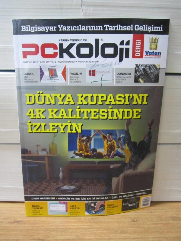 PCkoloji Dergisi - Haziran 2014 - Sayı 30 - Yıl 3
