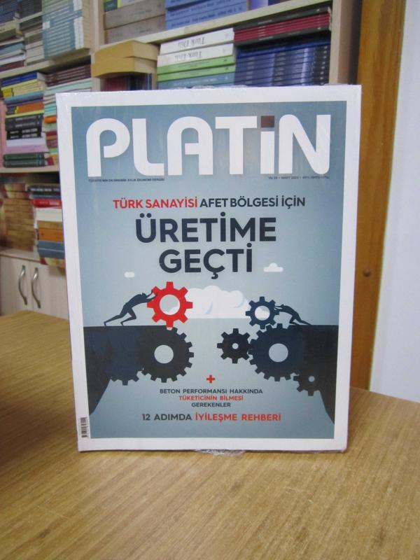 PLATİN Dergisi - Yıl 25 - Mart 2023