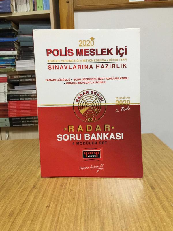 Polis Meslek İçi Sınavlarına Hazırlık Radar Modüler Soru Bankası Seti 2. Baskı Yargı Yayınları