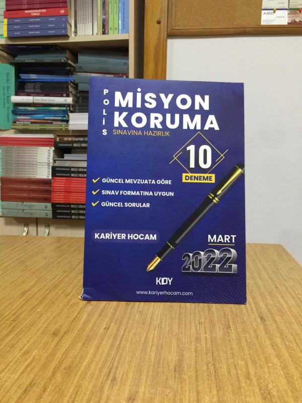 Polis Misyon Koruma Sınavına Hazırlık 10'lu Deneme (Mart 2022)
