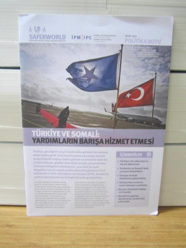 Politika Notu Mart 2015 - SAFERWORLD - İPM İstanbul Politikalar Merkezi / IPC Istanbul Policy Center