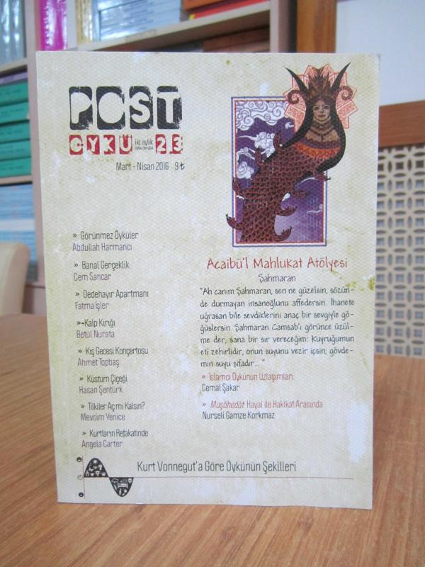 POST ÖYKÜ İki Aylık Öykü Dergisi - Sayı 9 - Mart Nisan 2016