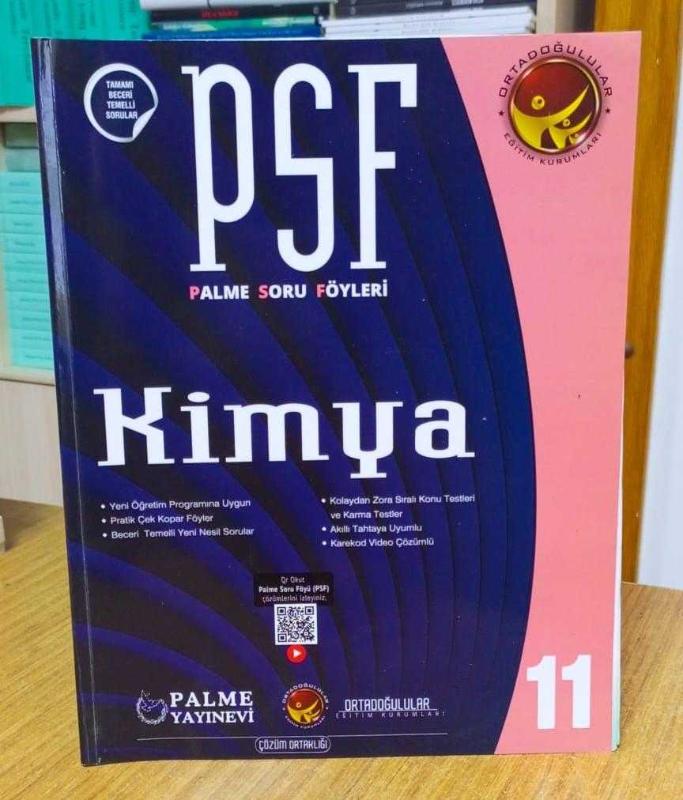 PSF Palme Soru Föyleri KİMYA 11