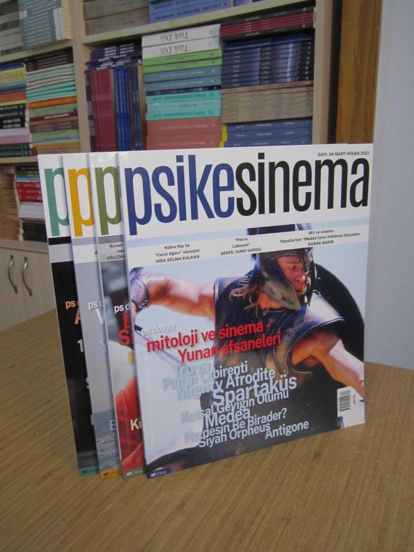 PSİKESİNEMA DERGİSİ - 2021 Yılı 4 Sayı TAKIM (Sayılar: 34-35-37-38) - Art Psikiyatri Tedavi Eğitim Araştırma