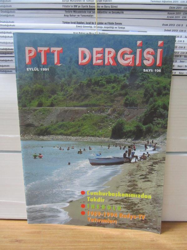 PTT Dergisi - Sayı 106 - Eylül 1991