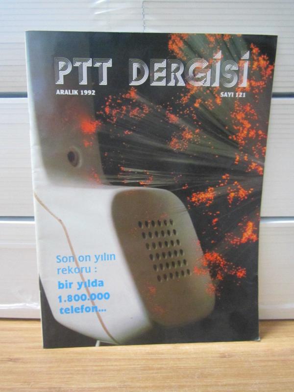PTT Dergisi - Sayı 121 - Aralık 1992