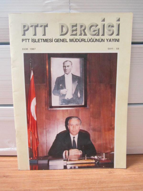 PTT Dergisi - Sayı 59 - Ekim 1987