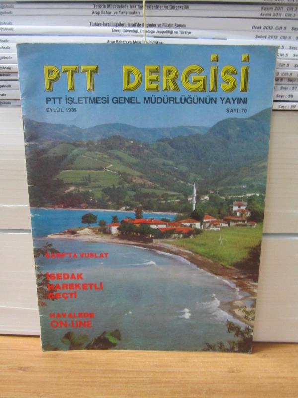 PTT Dergisi - Sayı 70 - Eylül 1988