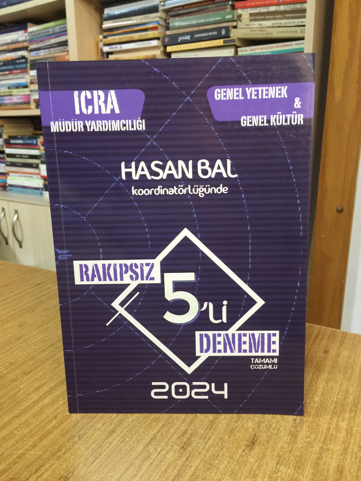 Rakipsiz 5'li Deneme İcra Müdür Yardımcılığı Genel Yetenek & Genel Kültür 2024