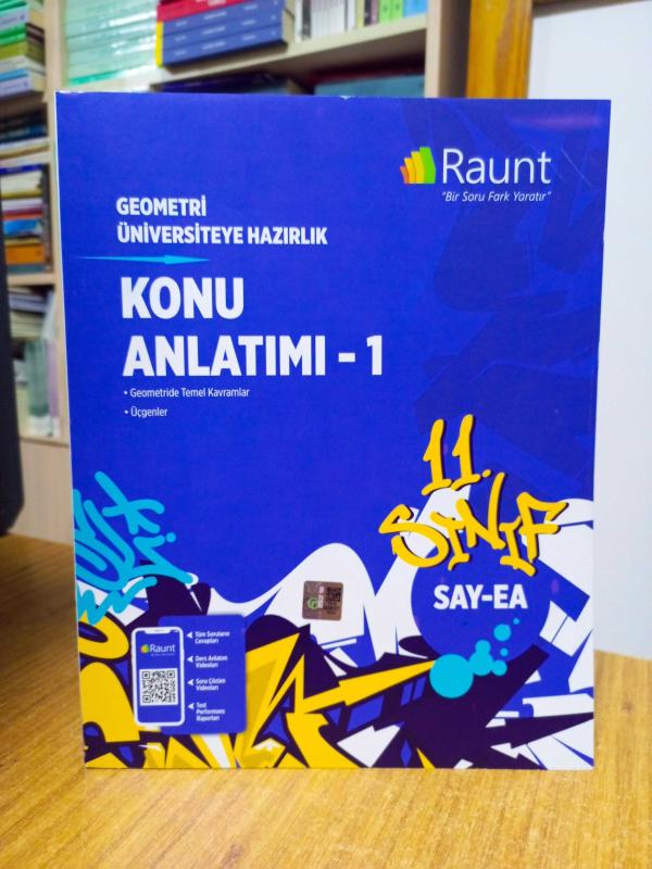 RAUNT - 11. Sınıf SAY-EA GEOMETRİ Üniversiteye Hazırlık Konu Anlatımı 1 (Geometride Temel Kavramlar - Üçgenler)