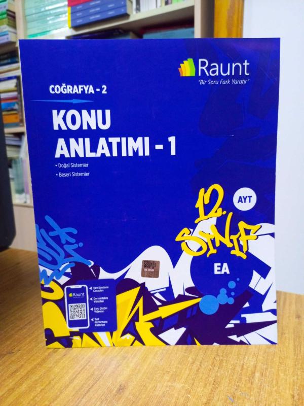 RAUNT - 12. Sınıf EA AYT COĞRAFYA 2 Konu Anlatımı 1 (Doğal Sistemler ve Süreçler)