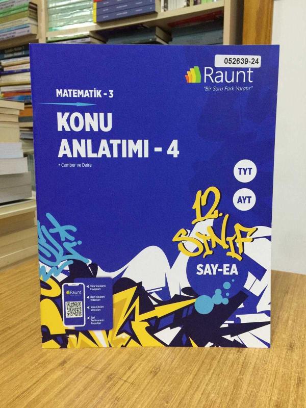Raunt  - 12. Sınıf Matematik 3 Konu Anlatımı 4 (Çember ve Daire)