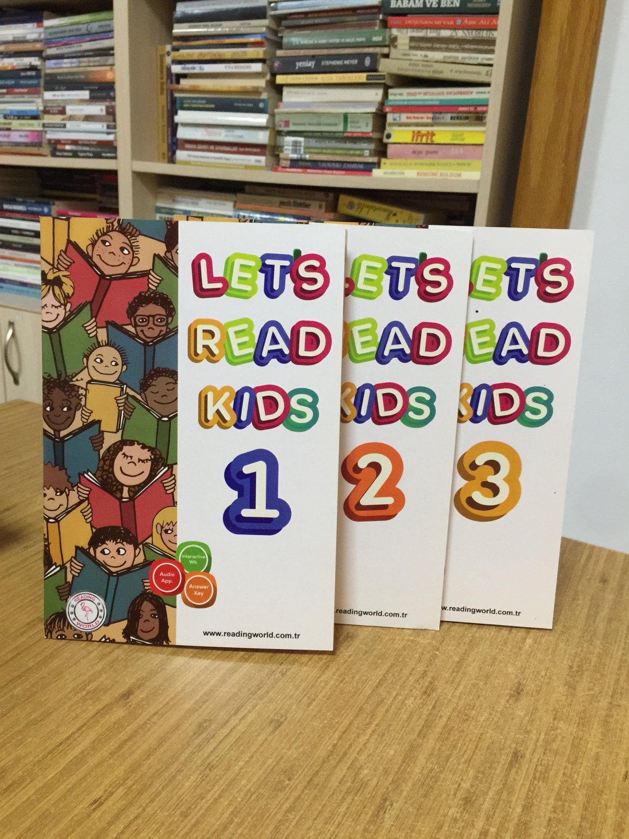 Reading World Let's Read Kids 1-2-3 / 3 KİTAP SET