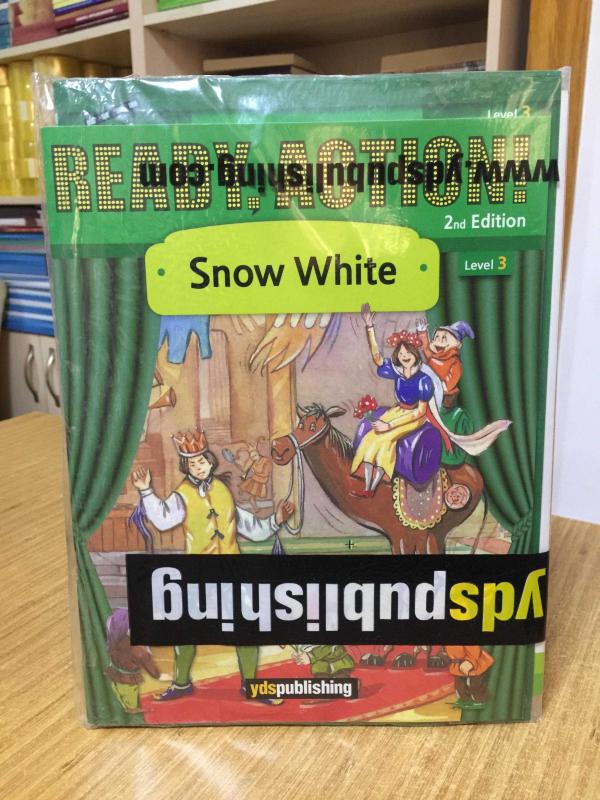 Ready Action Level 3 Snow White with Workbook & Stickers YDS Publishing