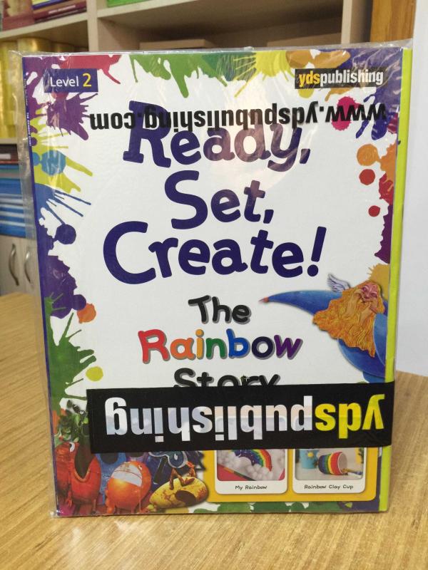 Ready Set Create Level 2 The Rainbow Story with Activity Books & Stickers YDS Publishing