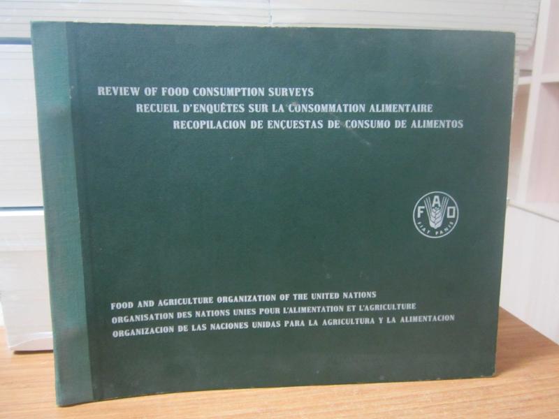 Review of Food Consumption Surveys 1951 - Food and Agriculture Organization of The United Nations