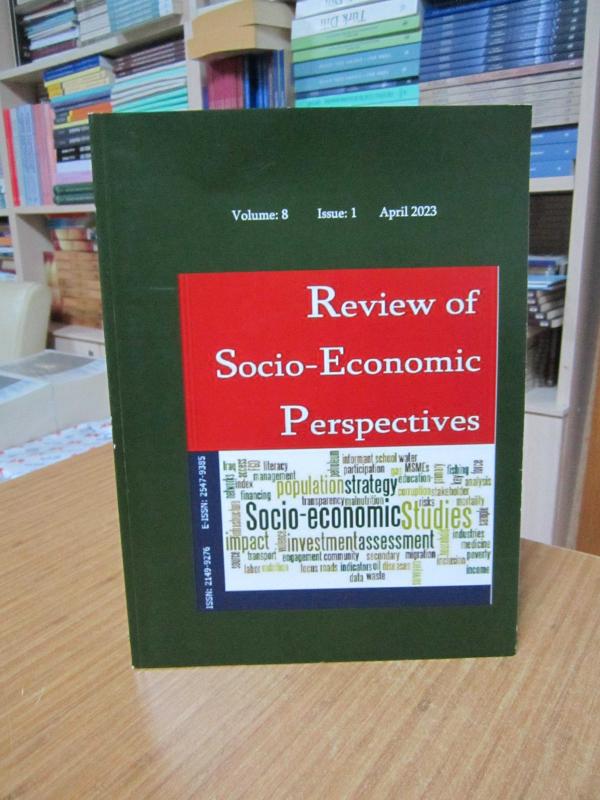Review of Socio-Economic Perspectives - Vol 8 Issue 1 - April 2023