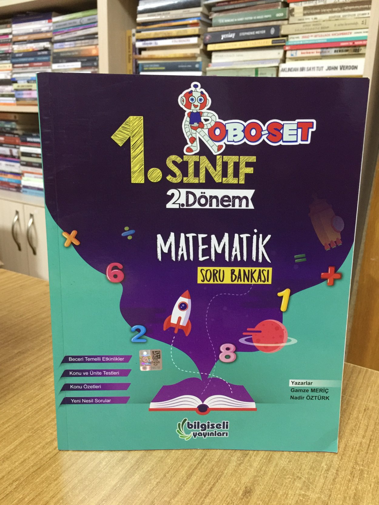 ROBO-SET 1. Sınıf 2. Dönem Matematik Soru Bankası Bilgiseli Yayınları