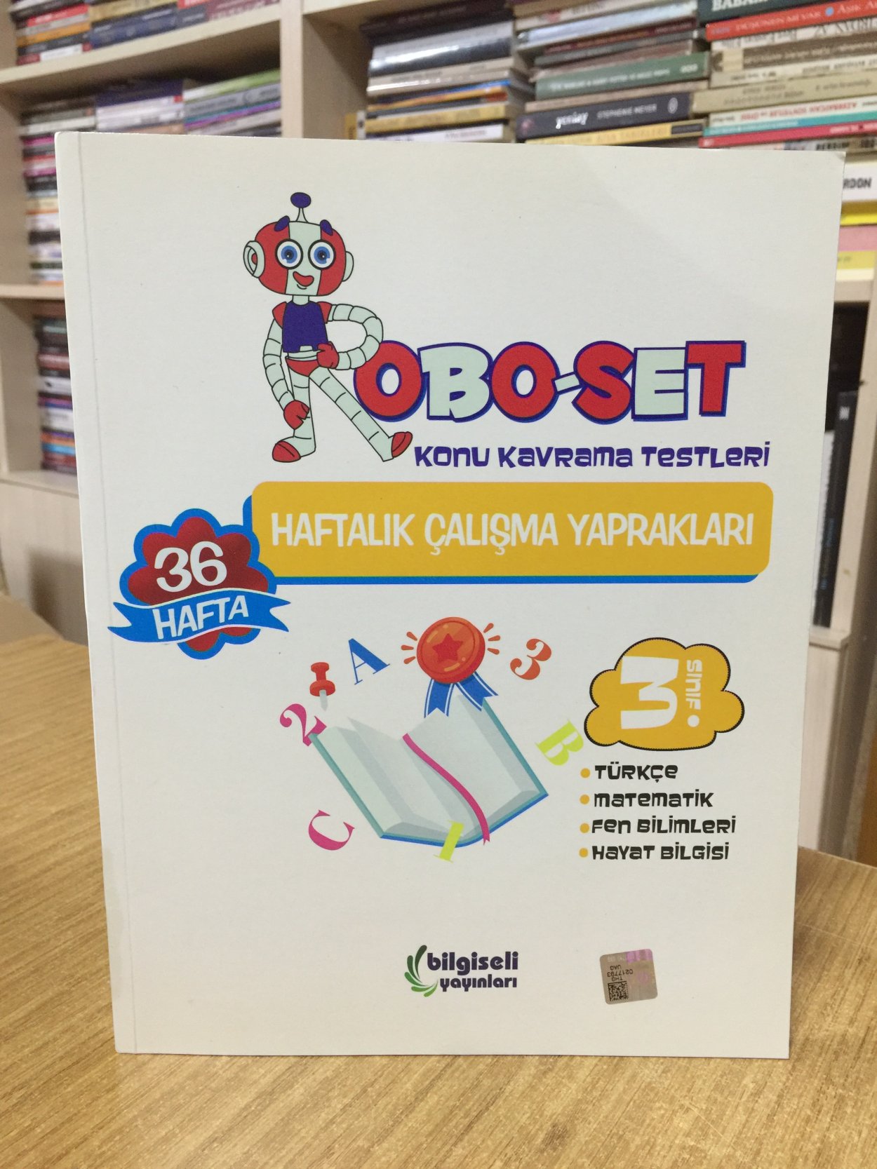 ROBO-SET Konu Kavrama Testleri 36 Hafta 3. Sınıf Haftalık Çalışma Yaprakları Bilgiseli Yayınları