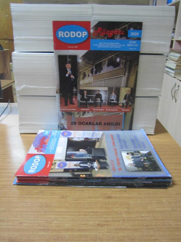 RODOP RÜZGARI Dergisi - 2020 Yılı 10 Farklı Sayı TAKIM (131-142 ve Arası Sayılar Mevcut - 139 ve 141.Sayılar Eksik)