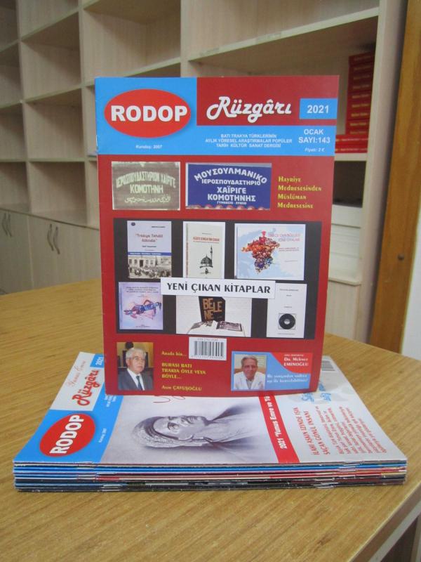 RODOP RÜZGARI Dergisi - 2021 Yılı Tüm Sayılar TAKIM (Sayılar 143 - 154 ve Arası)