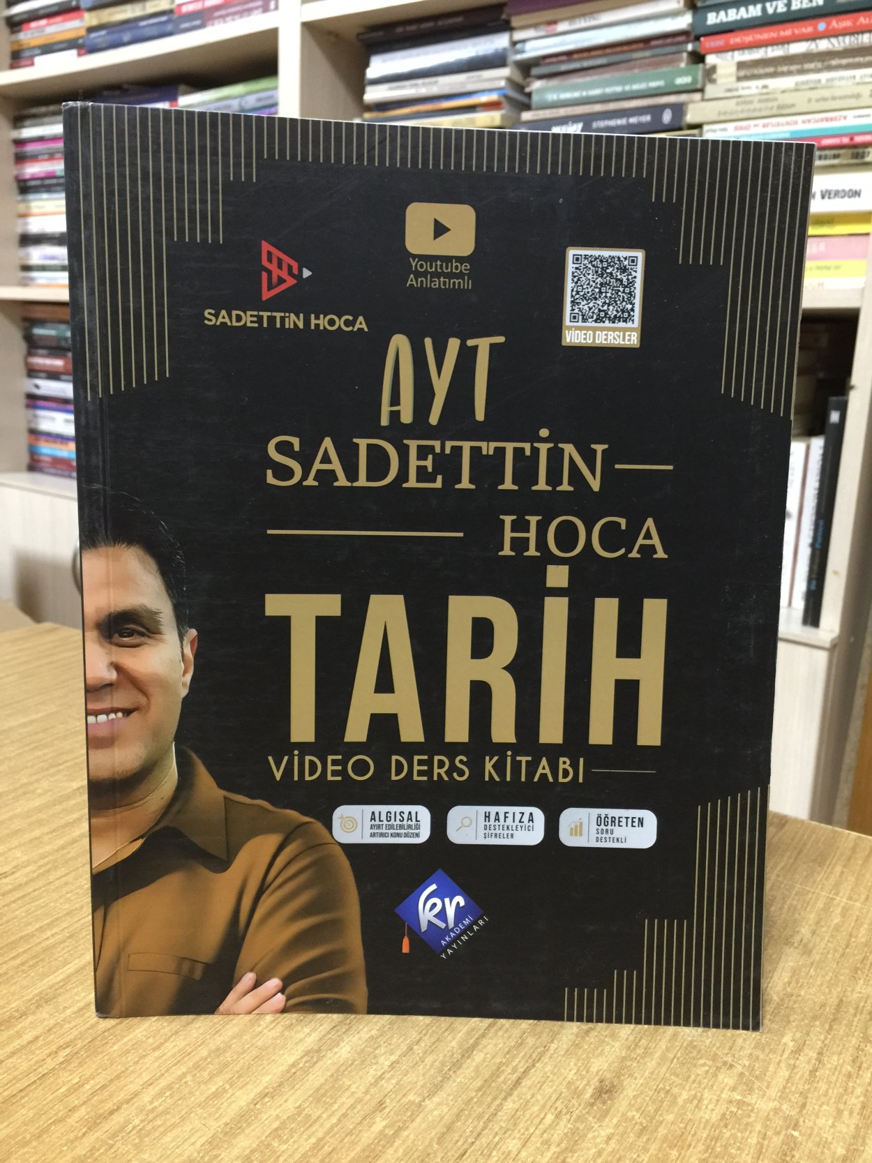 Sadettin Hoca AYT Tarih Video Ders Kitabı KR Akademi Yayınları