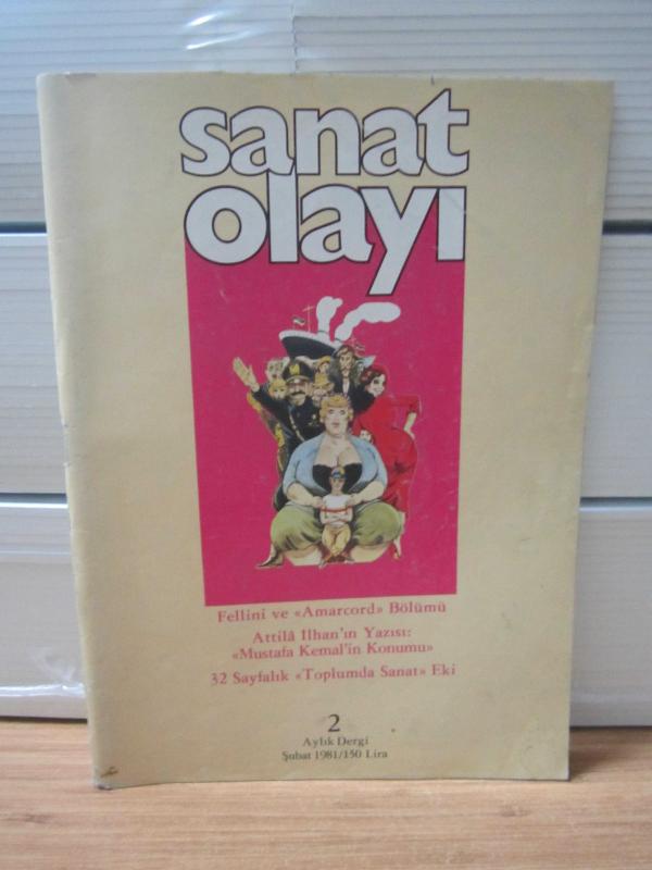 Sanat Olayı Dergisi - Sayı 2 - Şubat 1981 ( Ercüment Karacan )