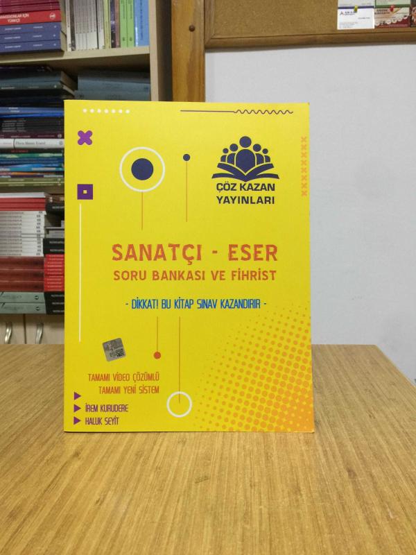 Sanatçı Eser Soru Bankası ve Fihrist Çöz Kazan Yayınları