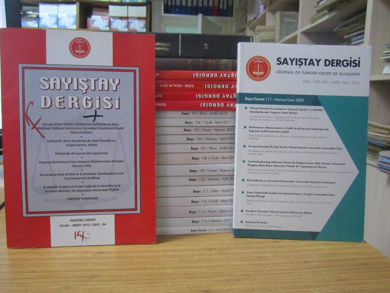 Sayıştay Dergisi - 2012'den 2020'e Kadar Yayınlanmış 21 Farklı Sayı Mevcut (Sayılar Açıklamada)
