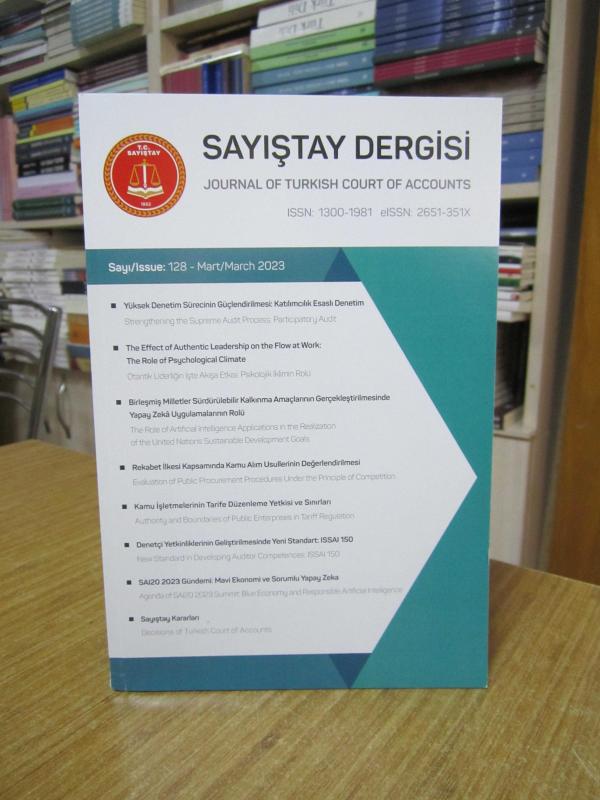 Sayıştay Dergisi - Sayı 128 - Mart 2023