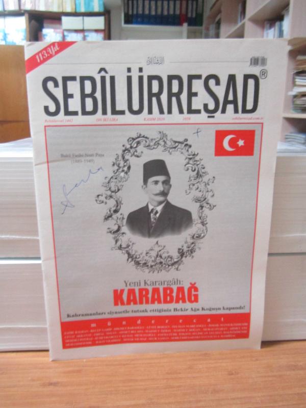 Sebilürreşad Dergisi - Sayı 1058 - Kasım 2020 - Rebiülevvel 1442