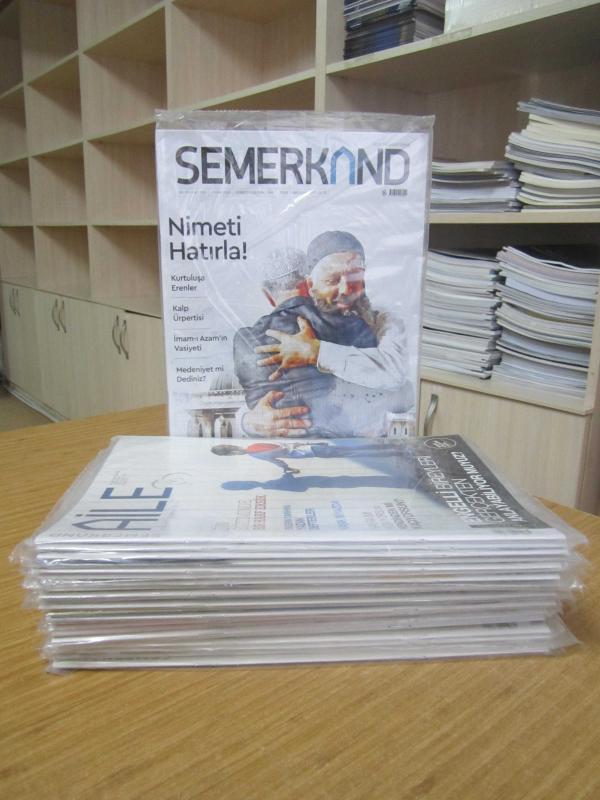 SEMERKAND DERGİSİ - 2020 YILI Tüm Sayılar TAKIM (SAYILAR: 253-264 ve Arası Semerkand Aile Ekleri ile Ambalajları Açılmamış Mevcut) -Kasım Aile Eki Yok
