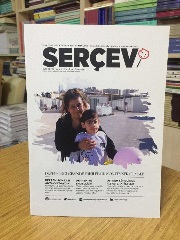 SERÇEV Dergisi - Sayı 43 - Mart 2023 / Serebral Palsili Çocuklar Derneği