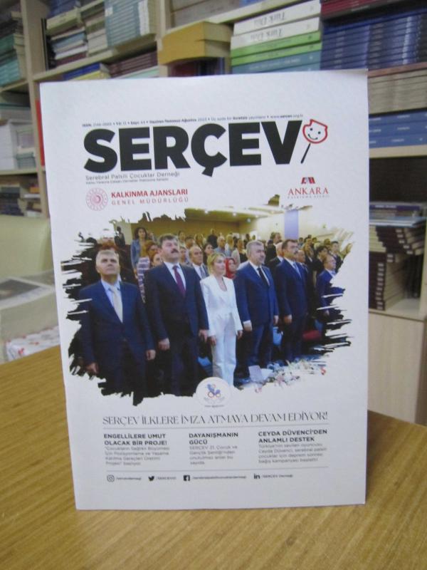 SERÇEV Dergisi - Sayı 44 - Haziran Temmuz Ağustos 2023 / Serebral Palsili Çocuklar Derneği