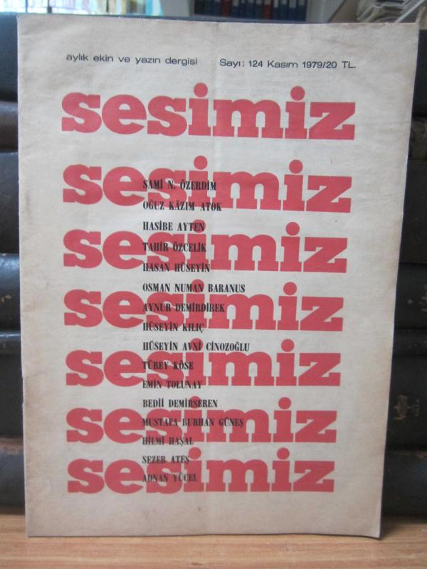 Sesimiz Dergisi - Sayı 124 - Kasım 1979
