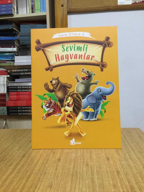 Sevimli Hayvanlar - Canım Kitabım 5 (3-6 Yaş)