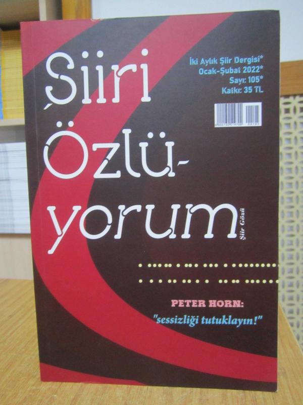 Şiiri Özlüyorum Dergisi - Sayı 105 - Ocak Şubat 2022