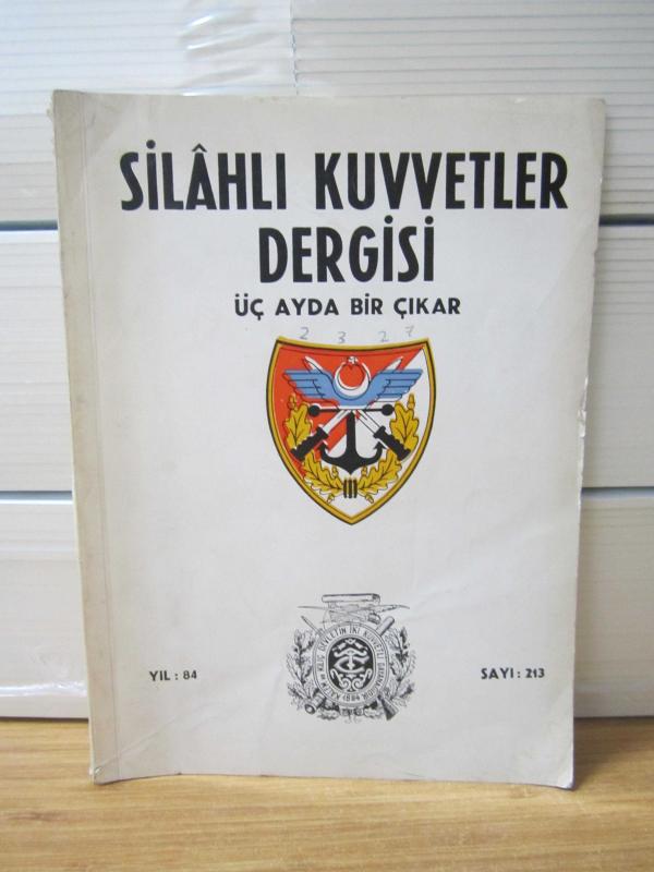 Silahlı Kuvvetler Dergisi - Sayı 213 - Yıl 1965